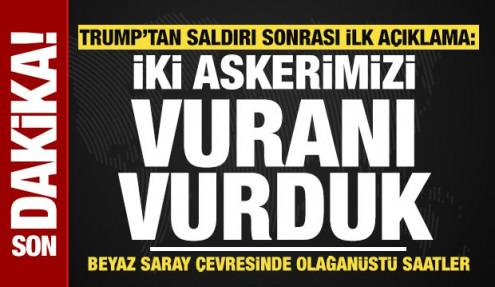 Beyaz Saray yakınlarında iki ABD askeri vuruldu! Trump'tan ilk açıklama