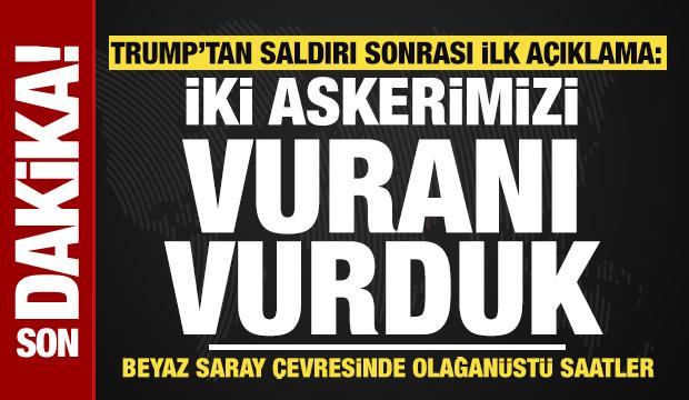 Beyaz Saray yakınlarında iki ABD askeri vuruldu! Trump'tan ilk açıklama