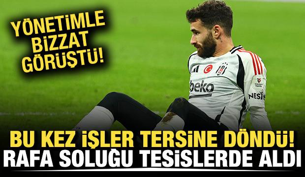 Bu kez işler tersine döndü! Rafa Silva soluğu tesislerde aldı