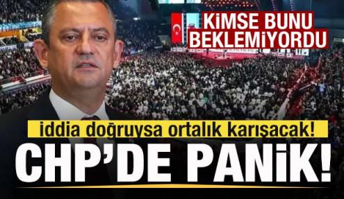 CHP’yi allak bullak edecek gelişme! Ortalığı karıştıracak iddia! Kimse bunu beklemiyordu