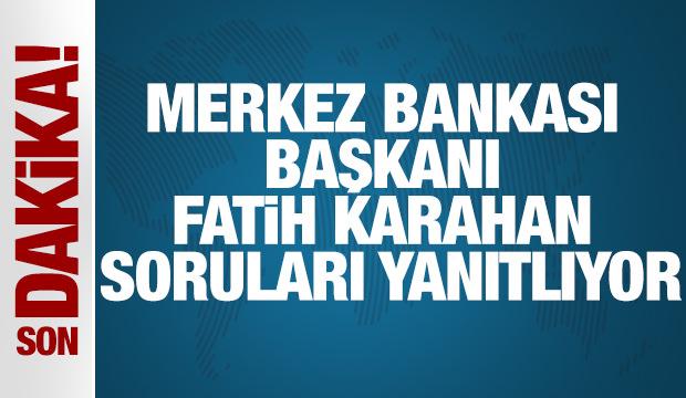MB Başkanı Karahan canlı yayında konuşuyor