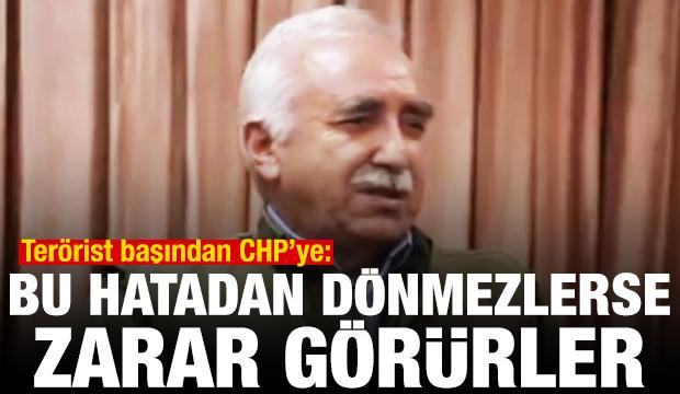 PKK elebaşından CHP'ye: Bu hatadan dönmezlerse zarar görürler
