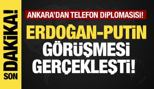 Son dakika... Erdoğan-Putin görüşmesi gerçekleşti! 
