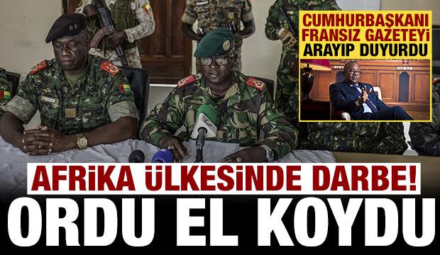 Afrika ülkesinde darbe: Gine Bissau'da ordu yönetime el koydu!