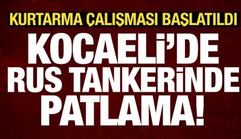 Son dakika haberi: Karadeniz'de Rus tankerinde patlama: Ulaştırma Bakanlığından açıklama