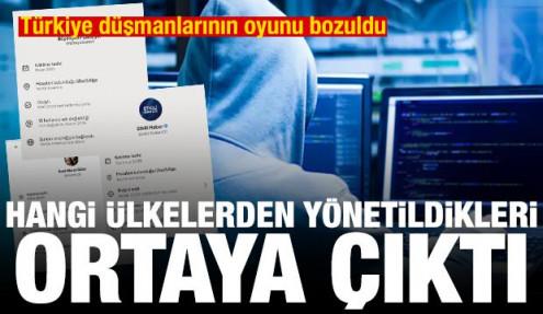 Türkiye düşmanlarının hangi ülkelerden yönetildiği ortaya çıktı