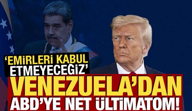 Venezuela'dan ABD'ye net ültimatom: 