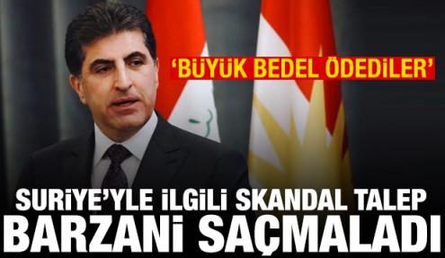 Barzani'den skandal Suriye talebi: SDG bedel ödedi, ademi merkeziyet olmalı