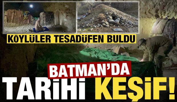 Batman'da tarihi keşif: Köylüler tesadüfen buldu...