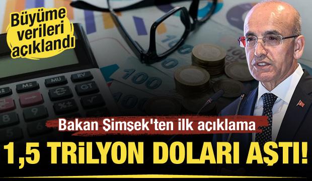Büyüme verileri sonrası Mehmet Şimşek'ten ilk açıklama