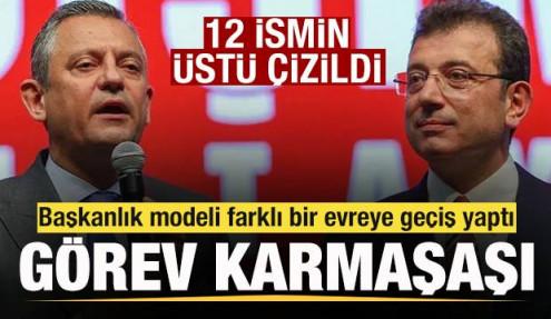 CHP'de görev karmaşası! Başkanlık modeli farklı bir evreye geçiş yaptı