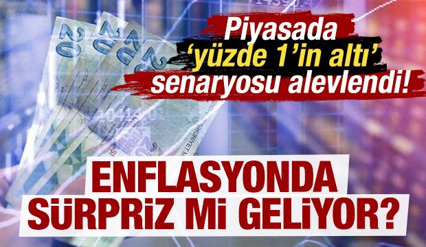 Enflasyonda sürpriz mi geliyor? Piyasada ‘yüzde 1’in altı’ senaryosu alevlendi!