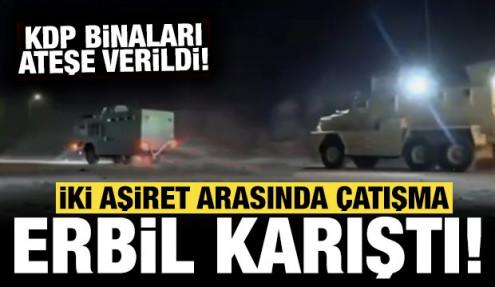 Erbil'de tansiyon yüksek: Herki aşireti ve Barzani güçleri arasında çatışma