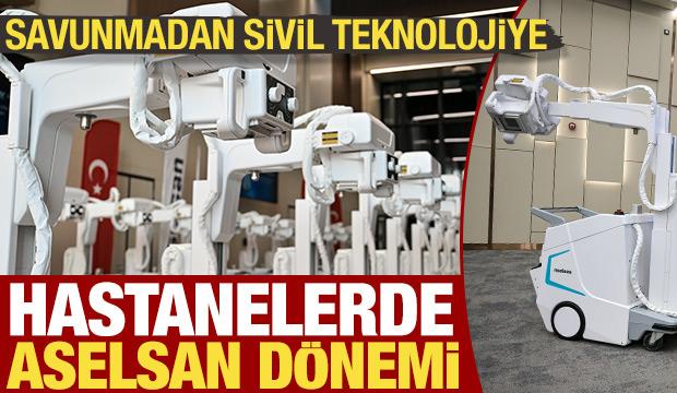Hastanelerde ASELSAN dönemi: Duvar arkasından çekim yapabiliyor