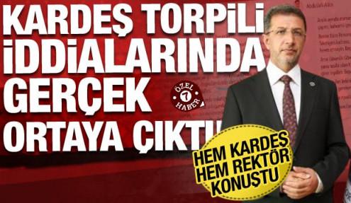 Kardeş torpili iddialarında gerçek ortaya çıktı: Şırnak Üniversitesi rektörü açıkladı!