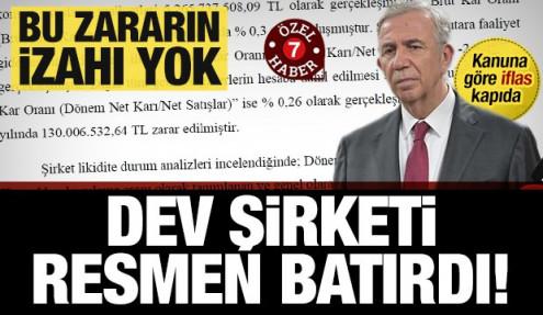 Mansur Yavaş ANFA’yı batırdı! Nakit bitti... 2.8 milyarlık borç yüküyle iflas kapıda