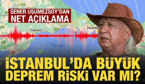 Şener Üşümezsoy'dan İstanbul açıklaması: Büyük deprem riski yok