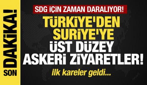Son dakika... Şam'dan terör örgütüne gözdağı! Genelkurmay Başkanı Suriye'de!