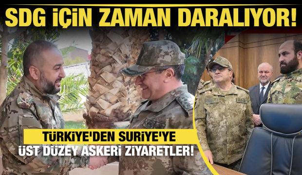 Son dakika... Şam'dan terör örgütüne gözdağı! Genelkurmay Başkanı Suriye'de!