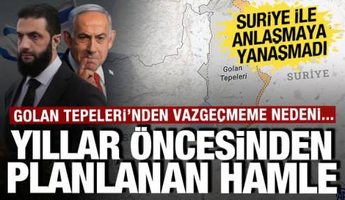 Suriye ve İsrail arasında Golan çıkmazı: Netanyahu'dan hava koridoru talebi