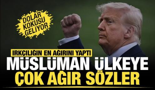 Trump ırkçılığın en ağırını işledi! Somali'ye çok ağır sözler