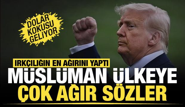 Trump ırkçılığın en ağırını işledi! Somali'ye çok ağır sözler