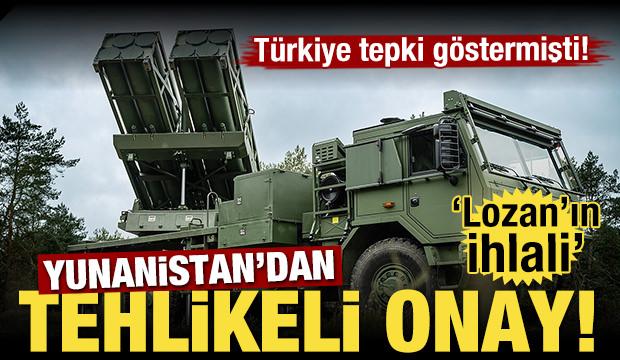 Türkiye tepki göstermişti! Yunanistan 'Adalar' hamlesini onayladı