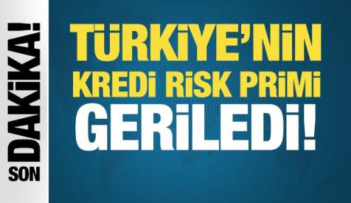 Türkiye'nin 5 yıllık kredi risk priminde rekor düşüş!