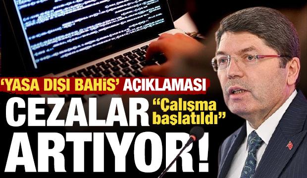 Bakan Tunç, 'Risk oluşturan bir tehdit' diyerek konuştu: Cezalar artırılacak!