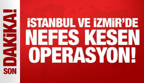 Bakan Yerlikaya duyurdu: İstanbul ve İzmir’de nefes kesen operasyon!
