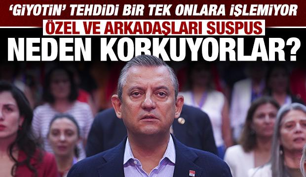 CHP'de 'giyotin' itirafçılara işlemiyor... 