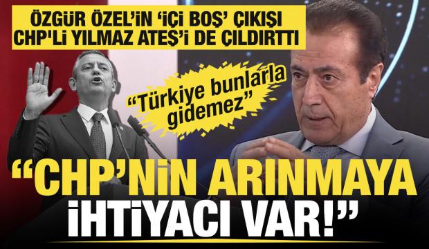 CHP'li Yılmaz Ateş'ten CHP lideri Özgür Özel'e tepki: CHP'nin arınmaya ihtiyacı var
