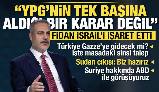 Dışişleri Bakanı Fidan: Gazze'ye barış için asker göndermeye varız