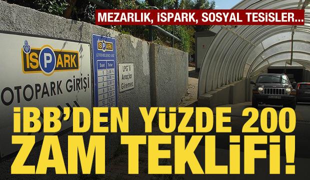 İBB'den mezar yeri ücreti için yüzde 200 zam teklifi: İspark'a da yeni zam geliyor