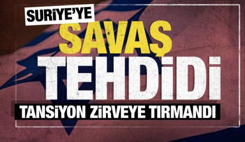 İsrailli bakandan Suriye'ye tehdit: Savaş kaçınılmaz