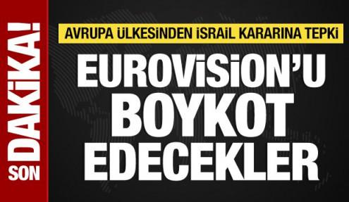 İzlanda'dan Eurovision'u boykot kararı