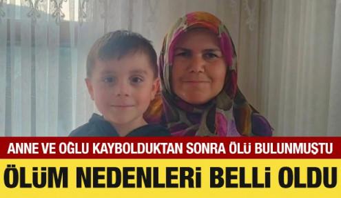 Kastamonu'da kaybolduktan sonra ölü bulunan anne ve çocuğun ölüm nedeni belli oldu