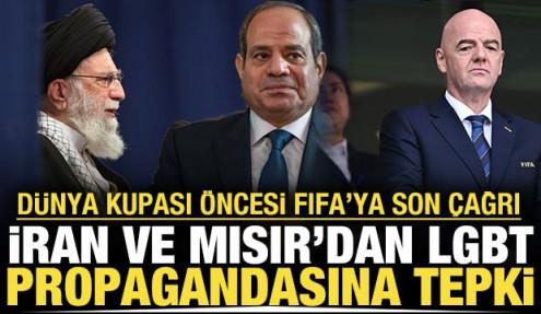 LGBT propagandasına tepki: İran ve Mısır'dan Dünya Kupası öncesi FIFA'ya son çağrı