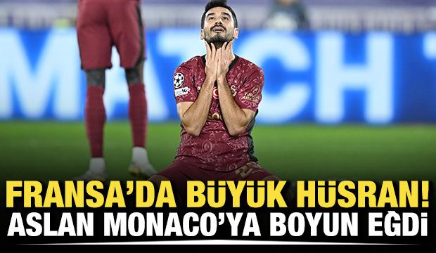 Fransa'da büyük hüsran! Aslan, Monaco'ya boyun eğdi