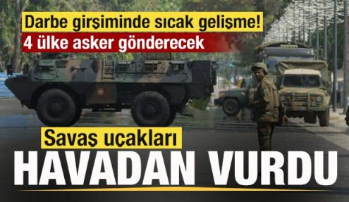 Son dakika: Benin'de darbe girişimi! Savaş uçakları vurdu! 4 ülke asker gönderecek