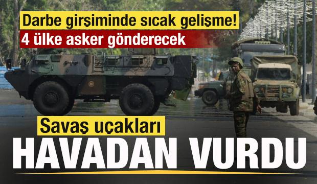 Son dakika: Benin'de darbe girişimi! Savaş uçakları vurdu! 4 ülke asker gönderecek
