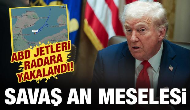 Son dakika haberi: Savaş artık an meselesi: ABD jetleri radarlara yansıdı!