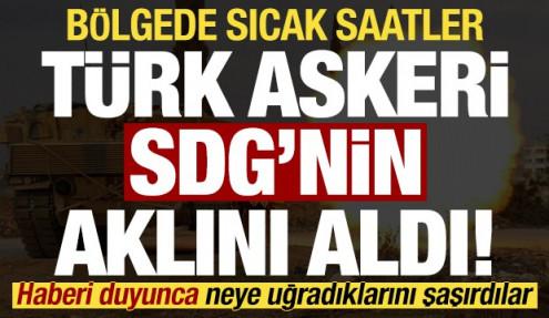 Son dakika: Suriye'de sıcak gelişme! TSK harekete geçti, SDG'nin aklı çıktı! 