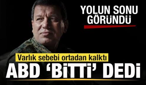 Suriye'de sıcak gelişme! ABD 'bitti' dedi! Varlık sebebi ortadan kalktı Yolun sonu göründü