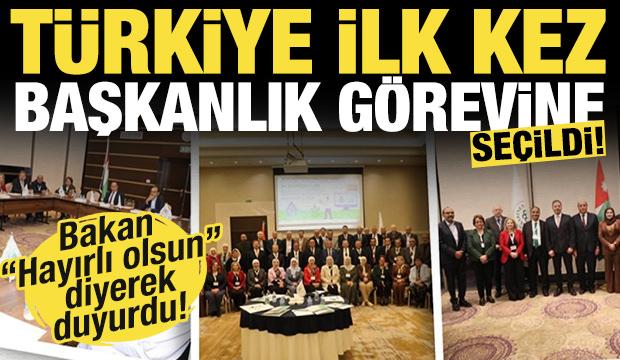 Türkiye AARIENEA'da ilk kez başkanlık görevine seçildi!