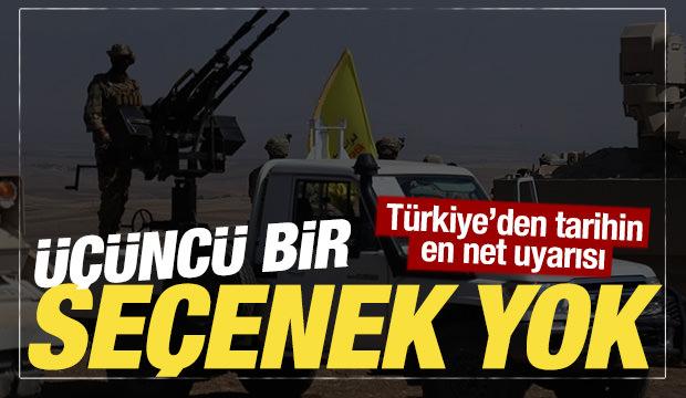 Türkiye'den SDG'ye tarihin en net uyarısı: Üçüncü bir seçenek yok