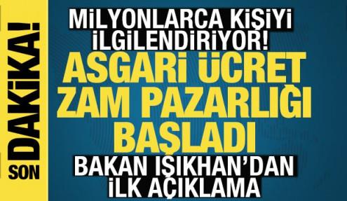 Yeni asgari ücret için ilk toplantı başladı