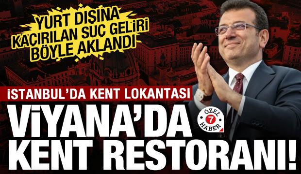 Yurt dışına uzanan rüşvet ağı! İstanbul'da Kent Lokantası Viyana'da Kent Restoran!