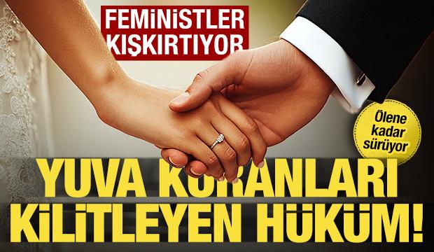 37 yıllık pranga: Feminist &ccedil;evreler kışkırtıyor... Yuva kuranları kilitleyen h&uuml;k&uuml;m!