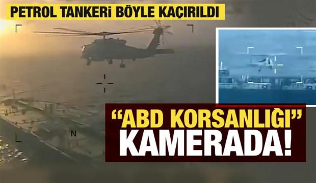 ABD Karayip Denizi'nde petrol tankerini çaldı! 